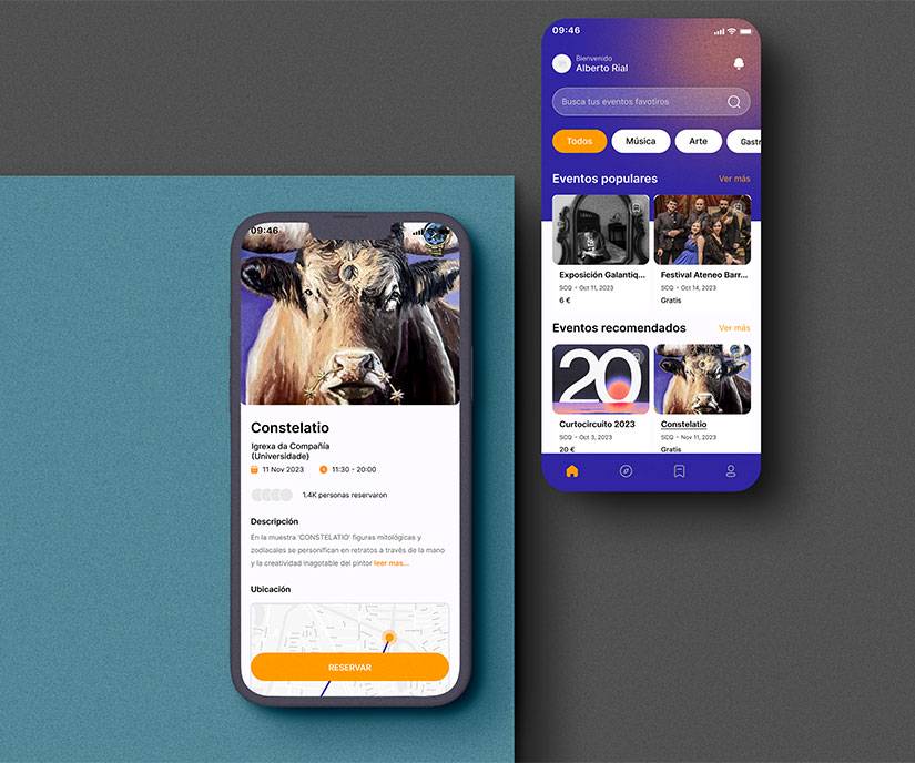 Sviluppo app Eventogioco passo 2
